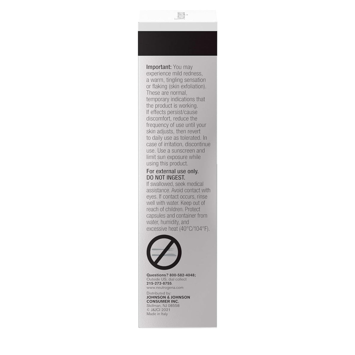 Neutrogena - Cápsulas de suero facial de retinol para reparación rá...