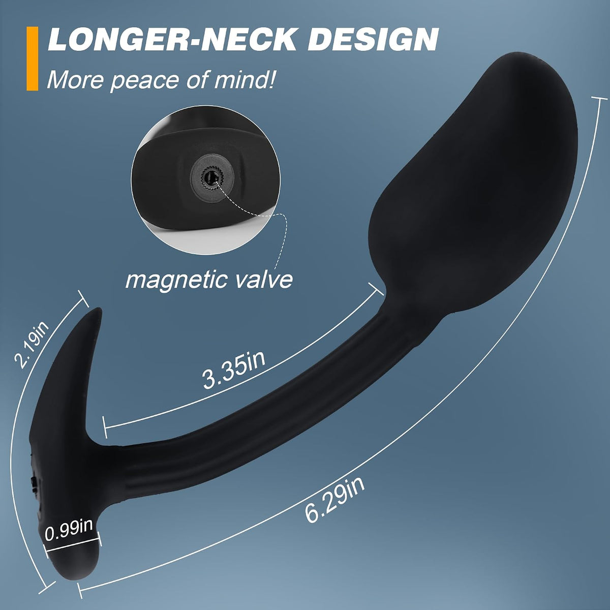 Tapón Anal Inflable Tapón Anal Grande - AMPLPUMP Consolador Inflabl...