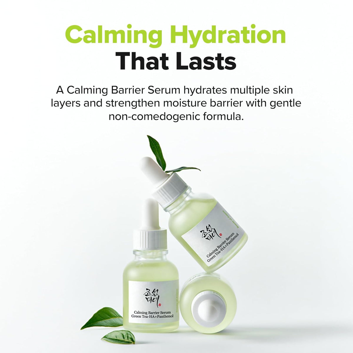 Beauty of Joseon Sérum de barrera calmante Green Tea-HA™ + Pathenol...