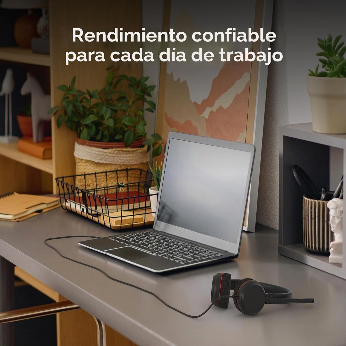 Jabra Evolve 20 (edición 2025) Auriculares USB con cable y micrófon...