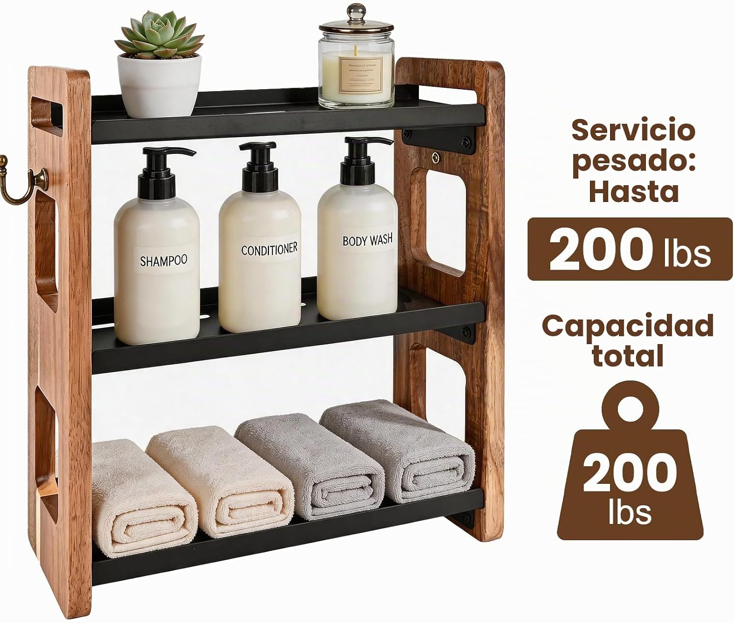 Organizador de mostrador de baño, estante de mostrador de baño, org...