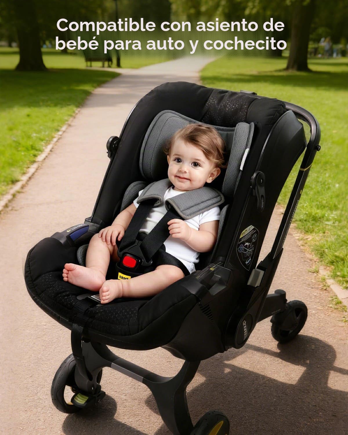 TinlyFinly Inserto para bebé compatible con Doona, Graco, Britax, C...
