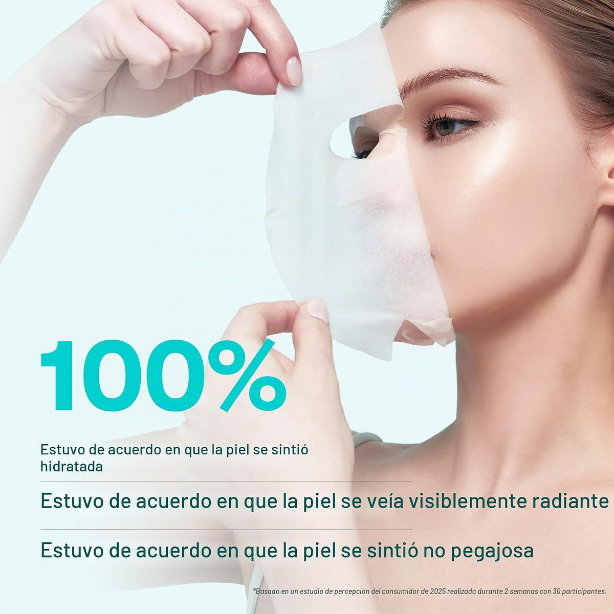 VT COSMETICS PDRN Mascarilla hidratante diaria, 30 hojas | PDRN veg...