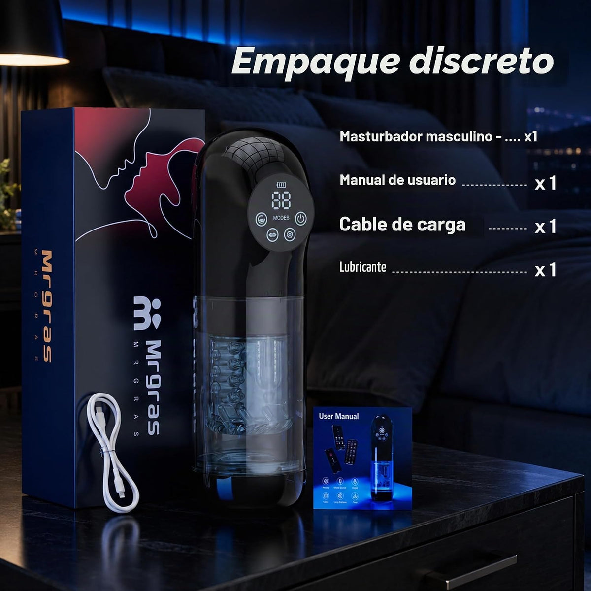 Bomba de pene masturbador masculino \u2013 AI Sync Juguetes sexuale...