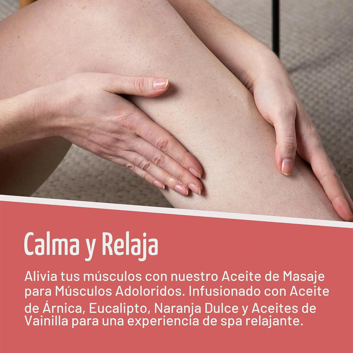 Aceite de masaje para dolores musculares para terapia de masaje con...