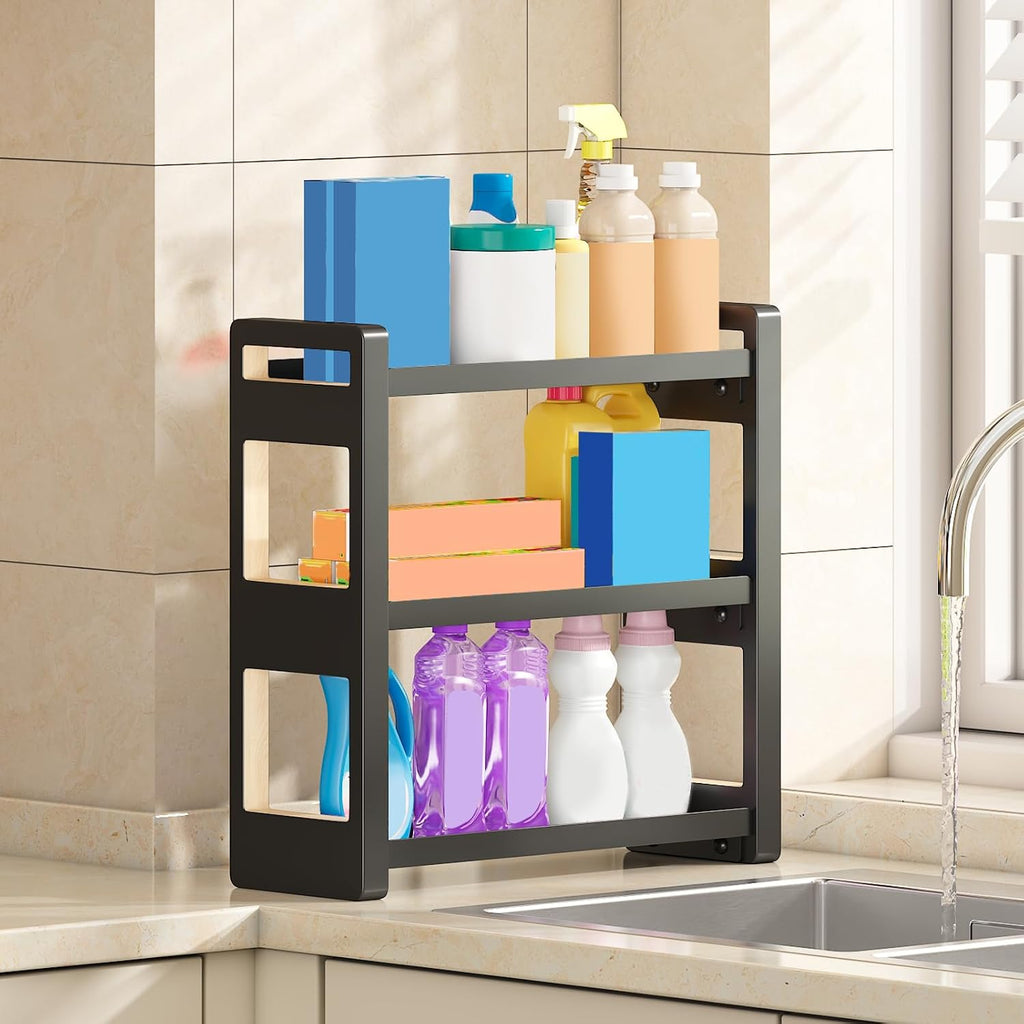 Cozynome Organizador de encimera de baño de 3 niveles, estante de b...