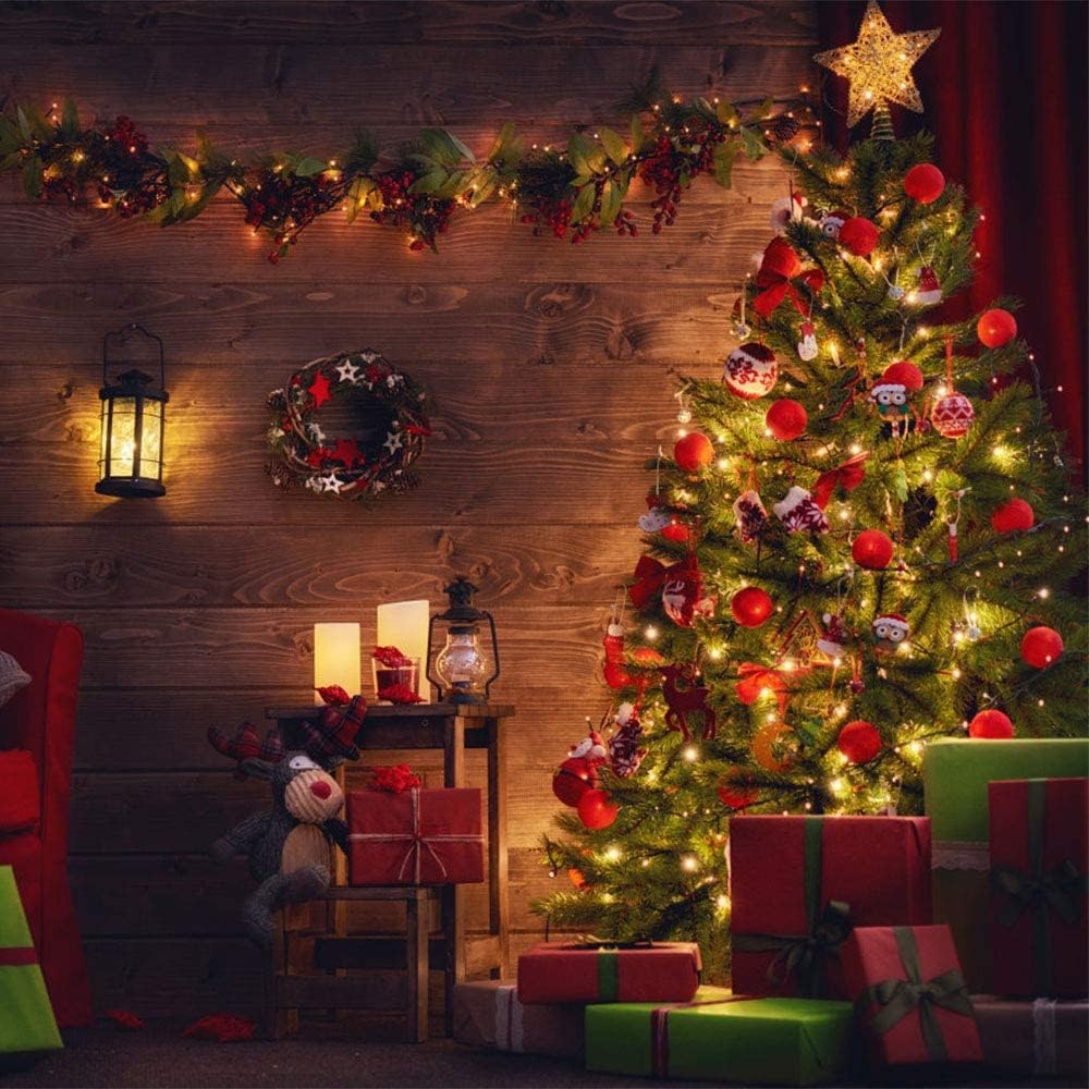 VTECHOLOGY: Cadena de 300 luces LED para árbol de Navidad de 105 pi...