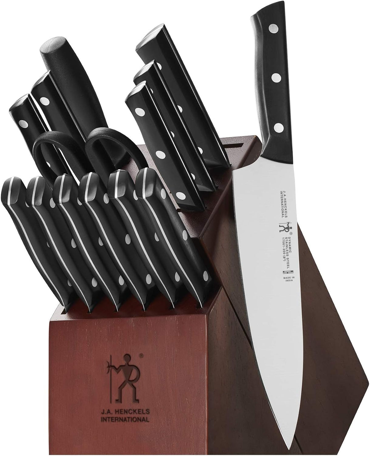 HENCKELS Dynamic Razor-Sharp - Juego de cuchillos de 15 piezas, cuc...