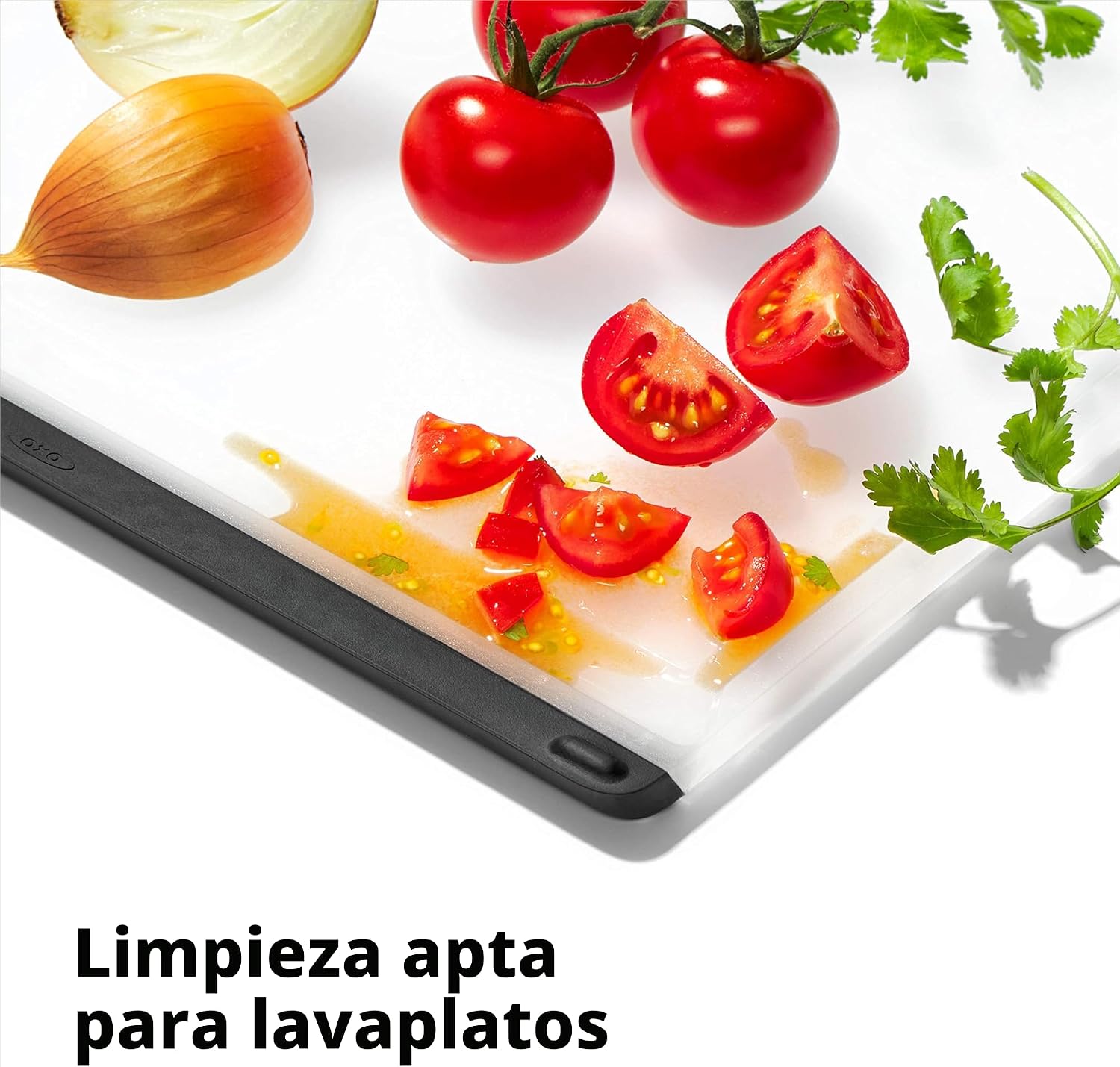 OXO Good Grips - Tabla de cortar de plástico con agarre cómodo | Pr...