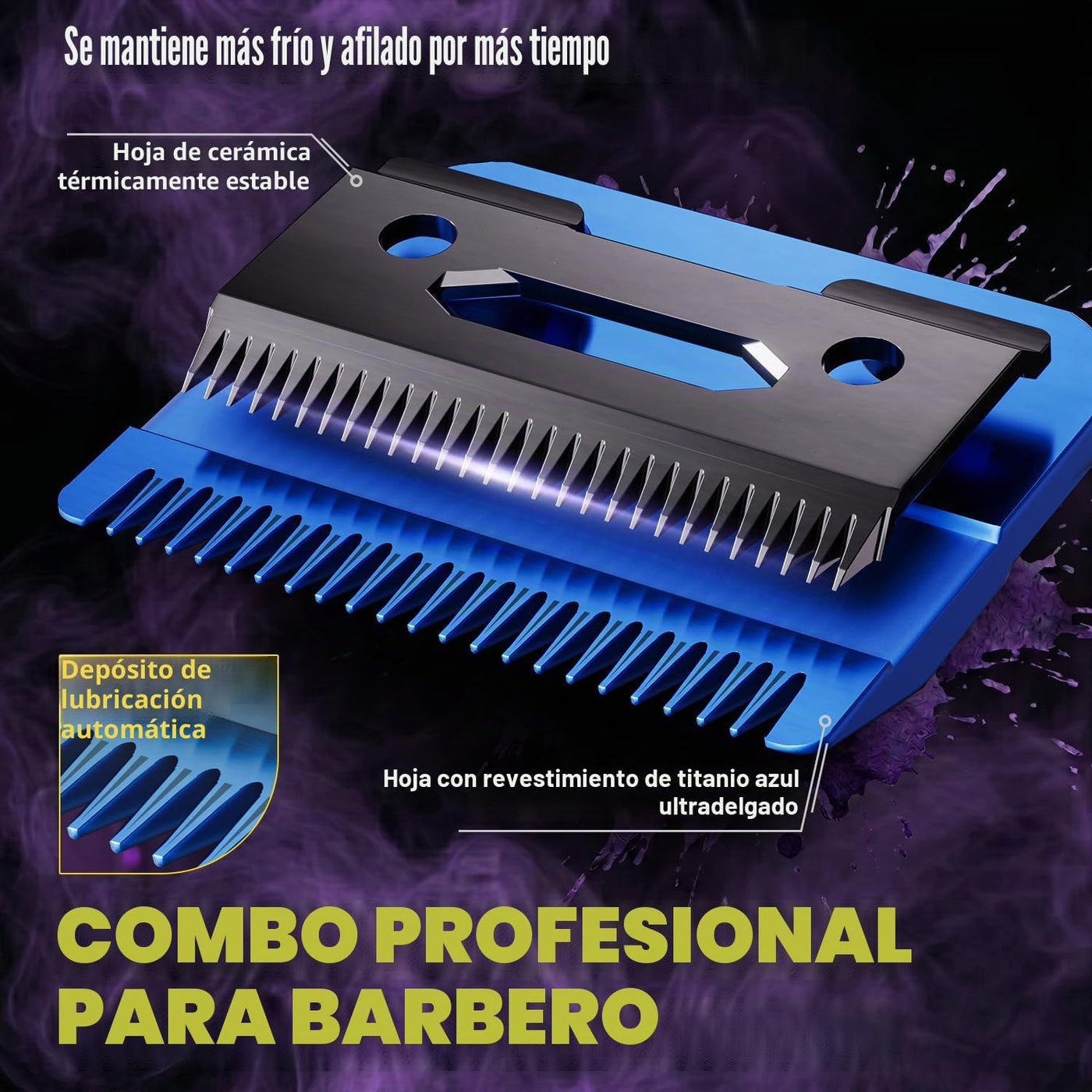 SUPRENT Cortapelos profesional para hombres, juego de cortapelos in...