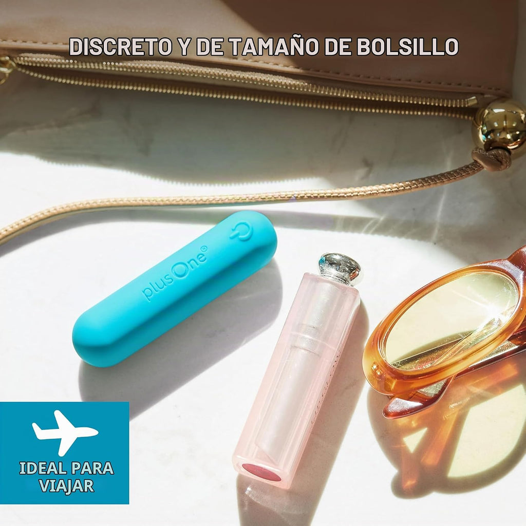 plusOne Vibrador bala para mujer, mini vibrador, silicona segura pa...