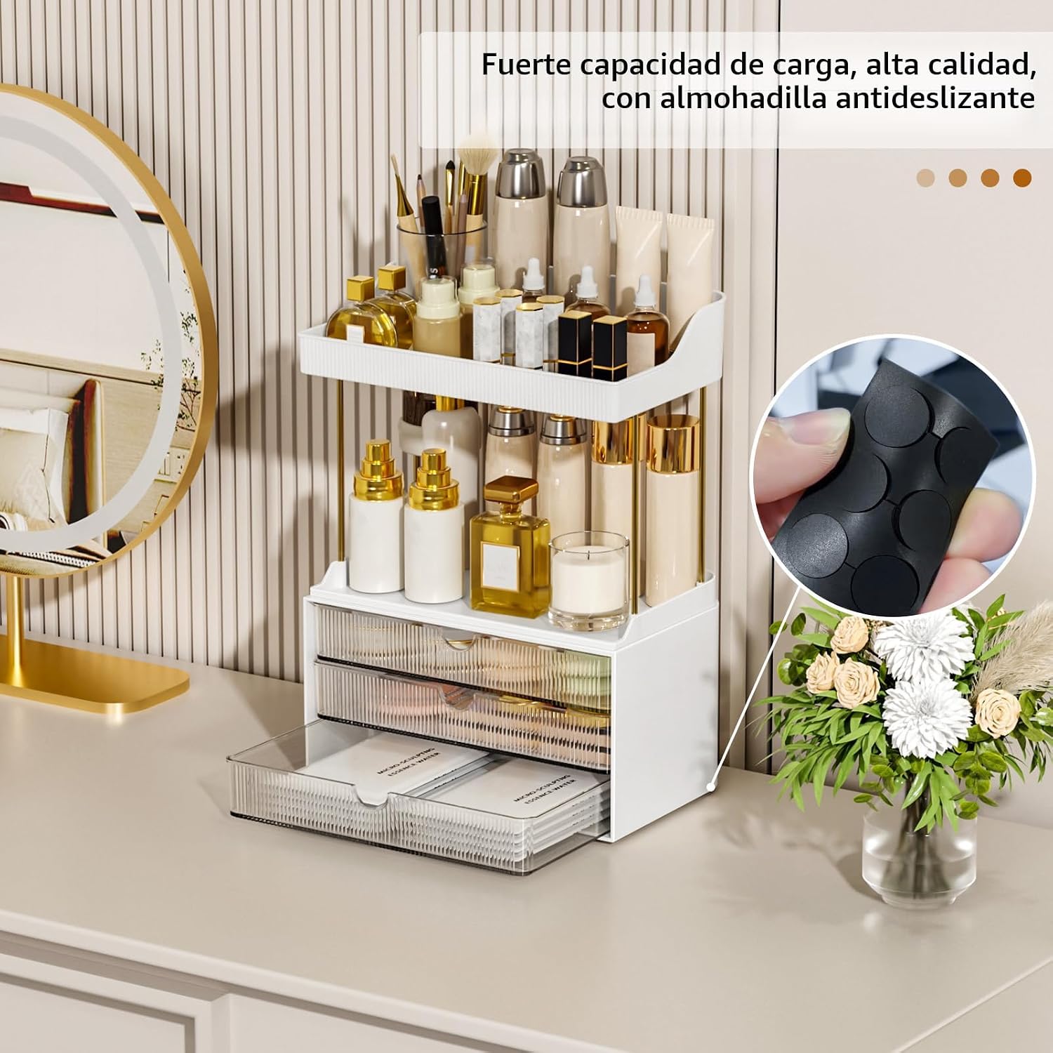 StorBin Arcylic - Organizador de maquillaje y cuidado de la piel de...