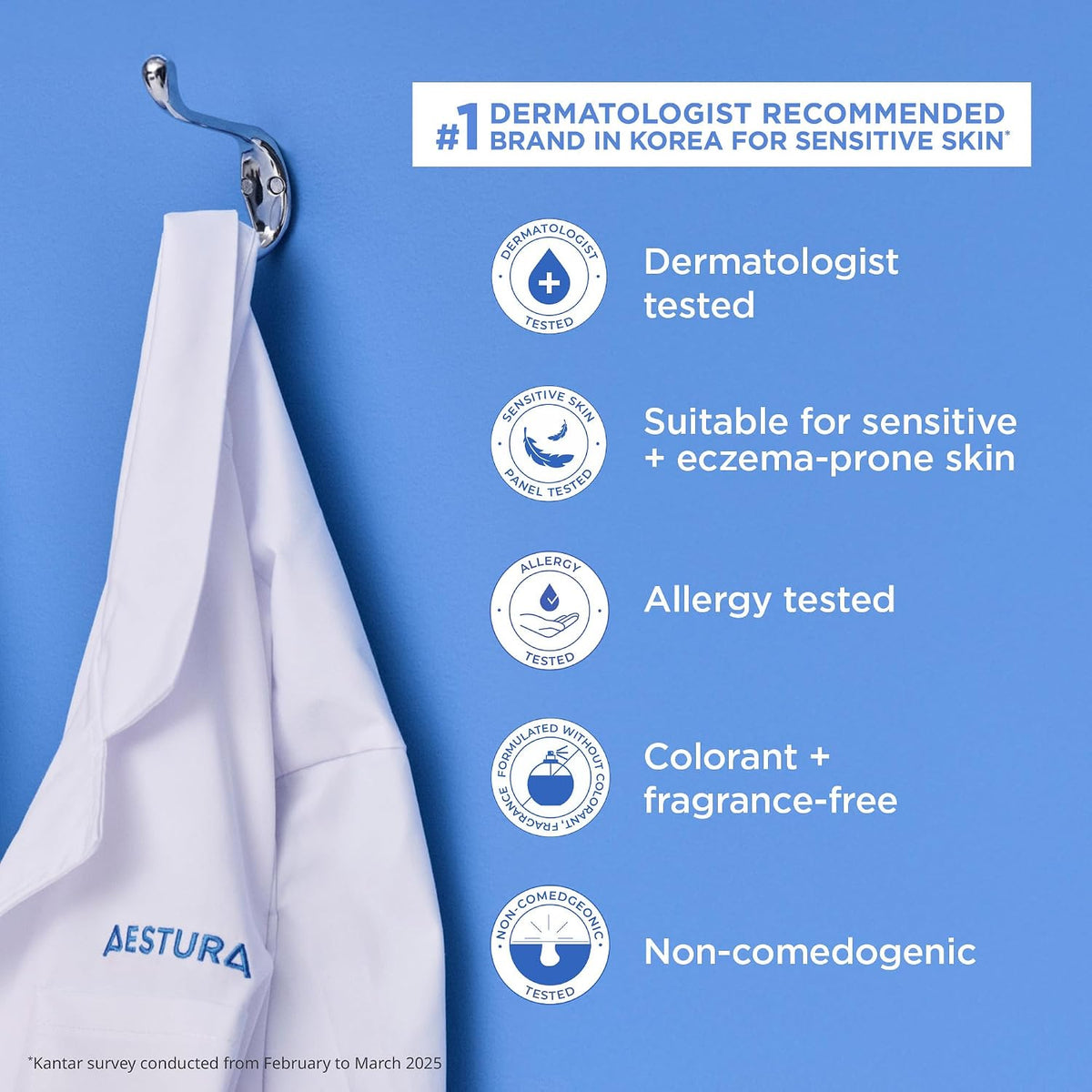AESTURA ATOBARRIER365 Hydro CERA-HA Suero facial coreano, 30ML | Re...