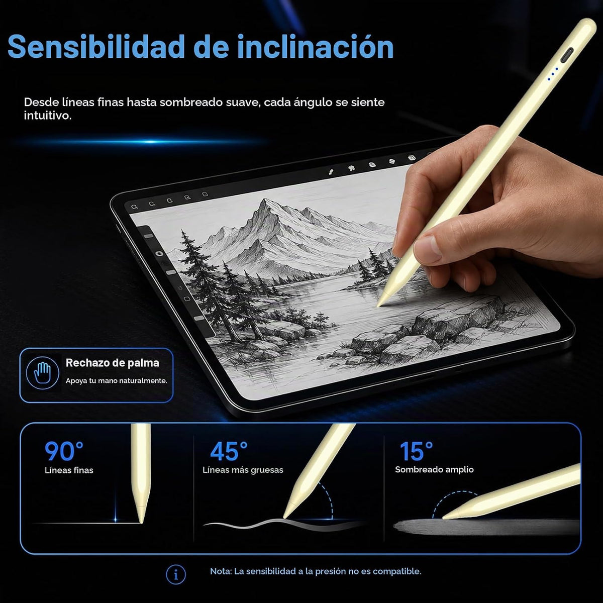 HATOKU Lápiz óptico para Apple iPad 2018-2026 para tomar notas | Lá...