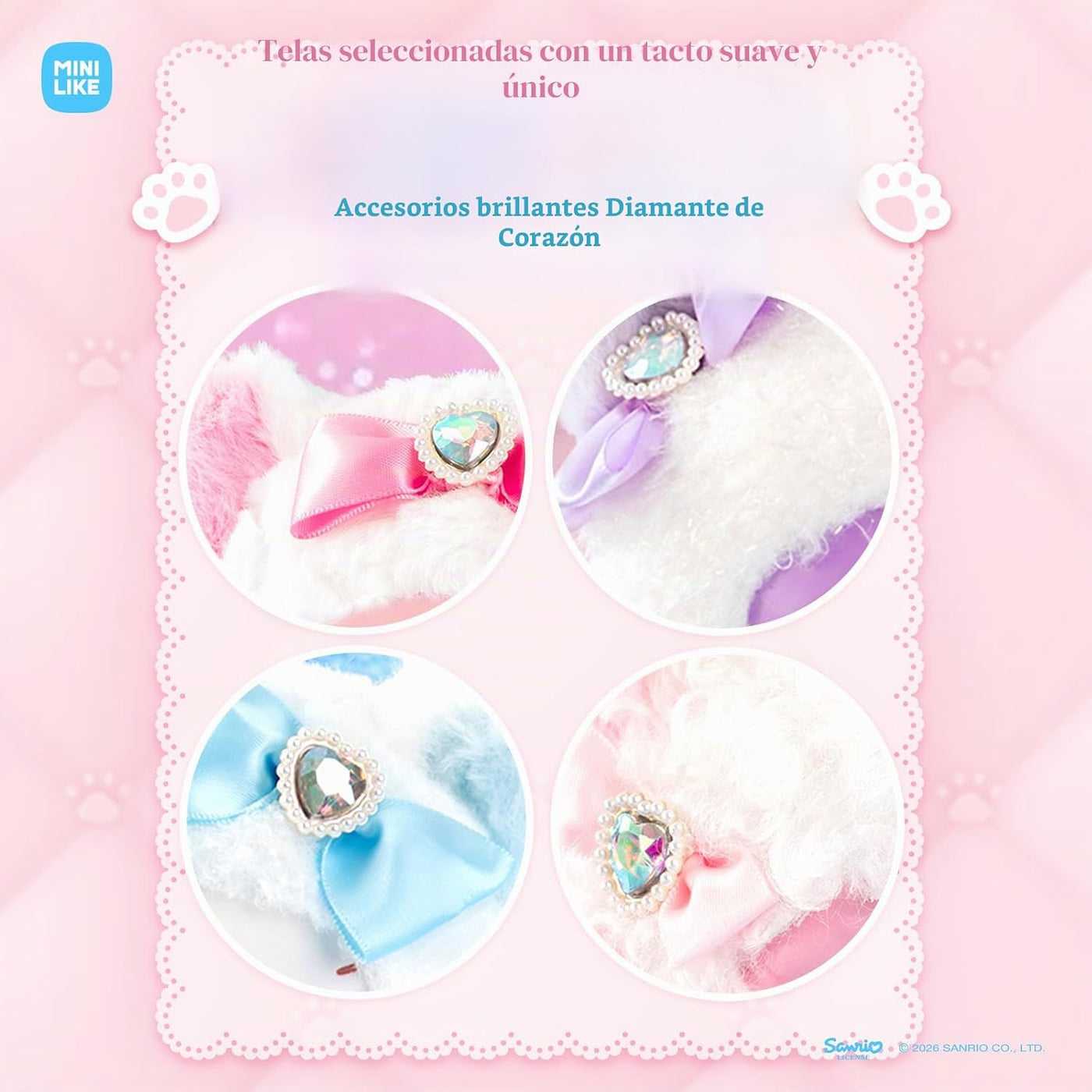 MINI LIKE Kuromi My Melody Sweet Piano Shining Meow Series - Caja c...