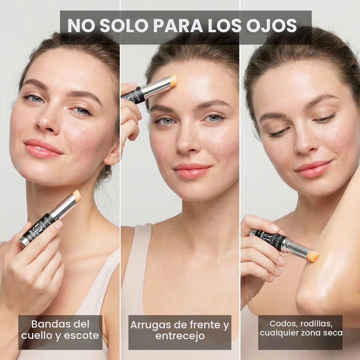 VELAMO ADVANCED Retinol Eye Stick: Crema de ojos de retinol para oj...