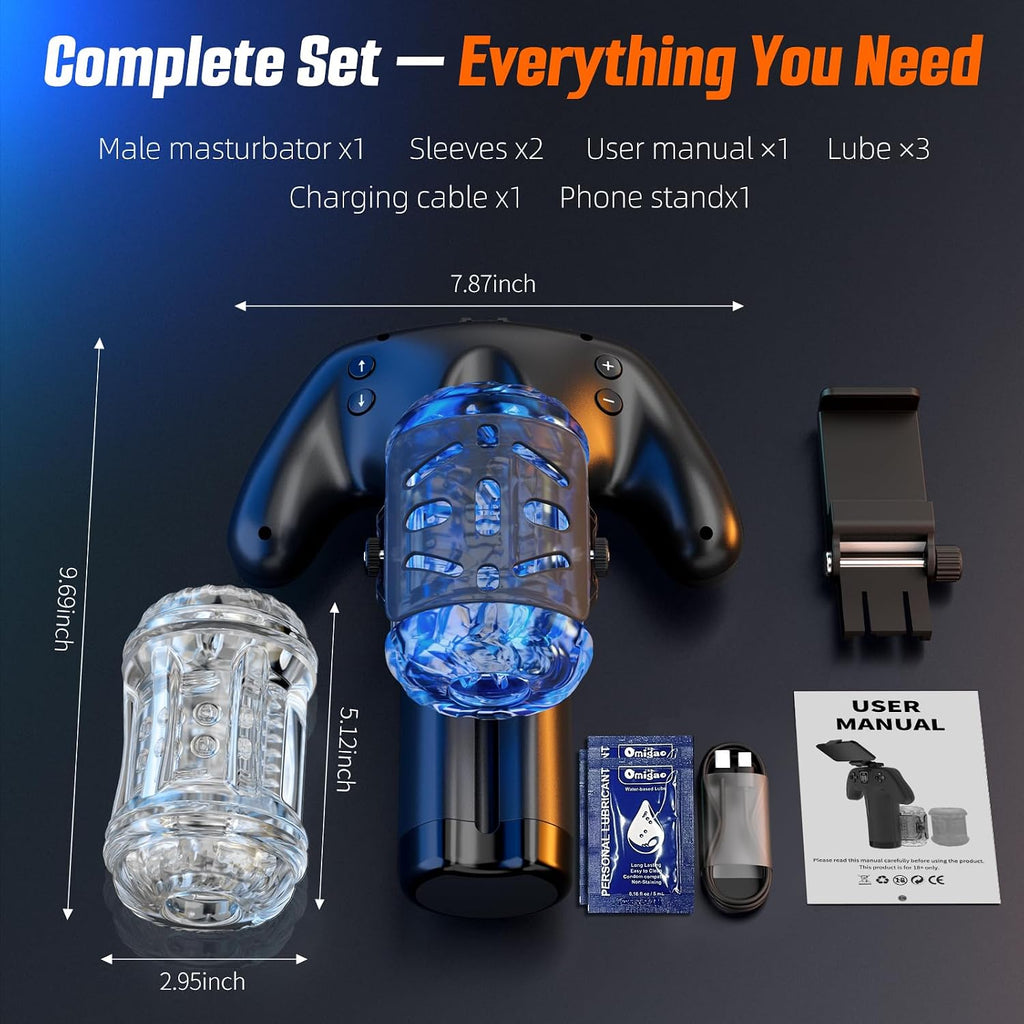 omigao Masturbador masculino interactivo juguetes sexuales con cont...
