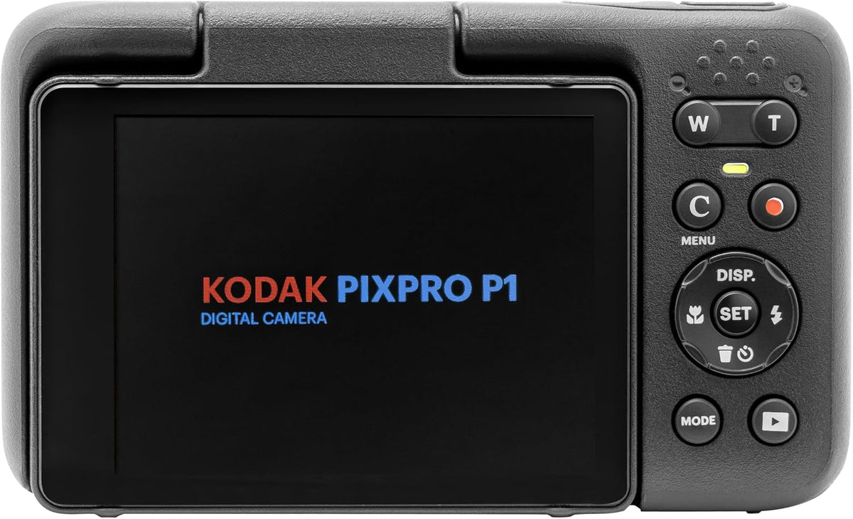 KODAK PIXPRO P1 - Cámara digital impermeable de 13 MP, color negro...