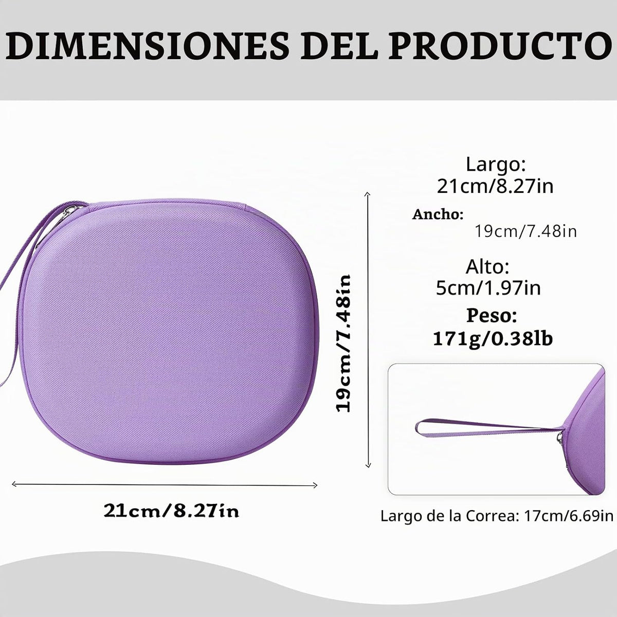 CAIOVSE Funda para luz de lectura de libros compatible con Glocusen...