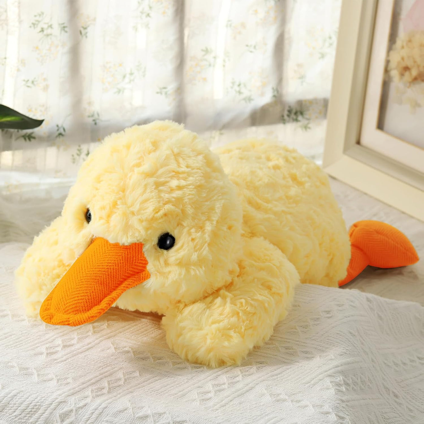 IFX24 Peluche de pato suave con peso de 20.5 pulgadas, 2 libras, ju...