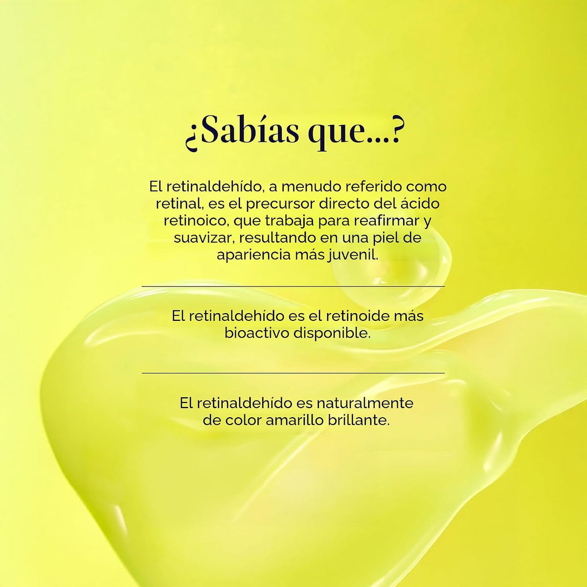 Suero de Crema de Reti Aldehído Naturium 0.15%, Suero Facial Potenc...