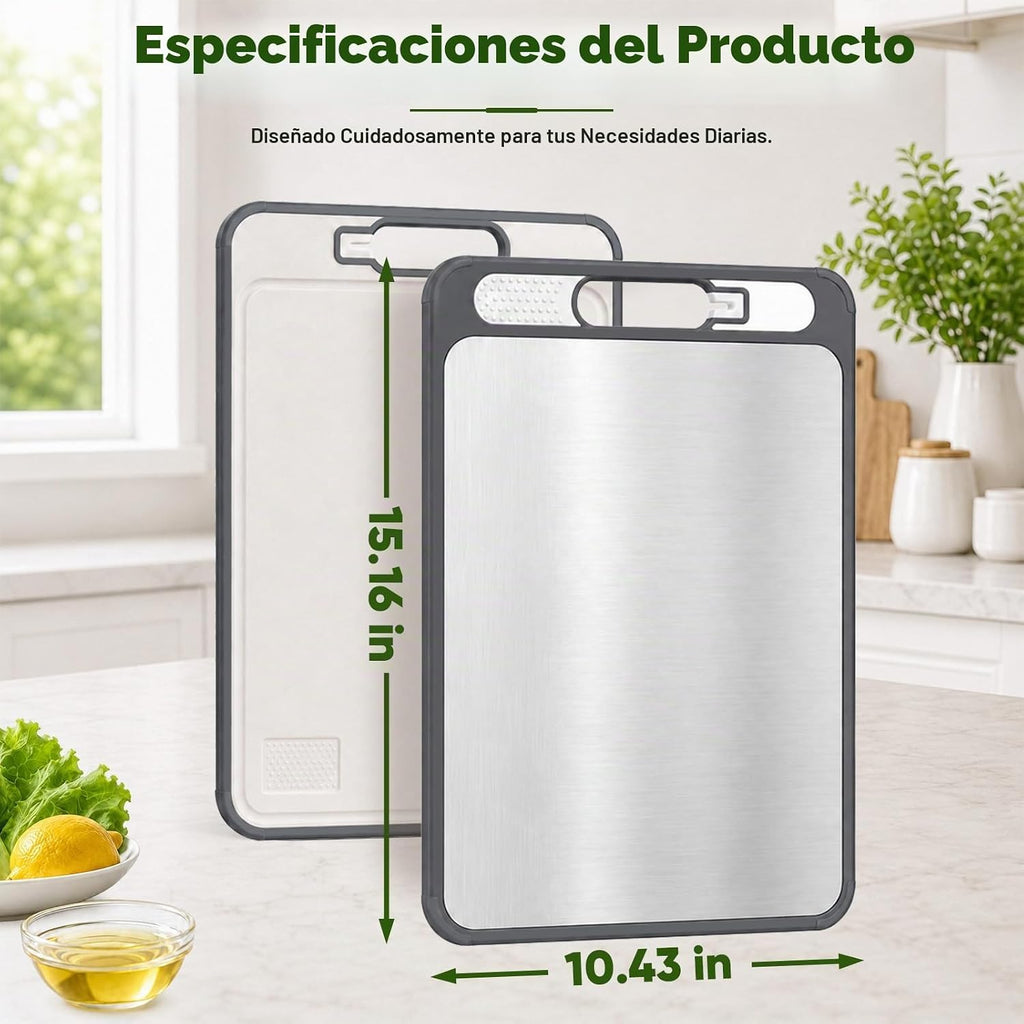 Tabla de cortar de titanio para cocina, tabla de cortar de titanio...