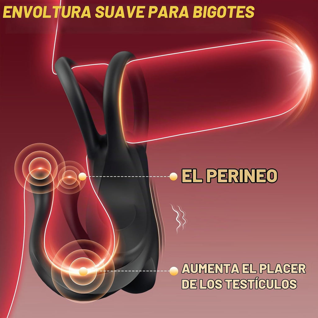Anillo de pene de juguete sexual masculino \u2013 baiwatt Bull Shap...
