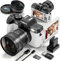 Cámaras digitales True 5K para fotografía de 48 MP - Lente gran ang...