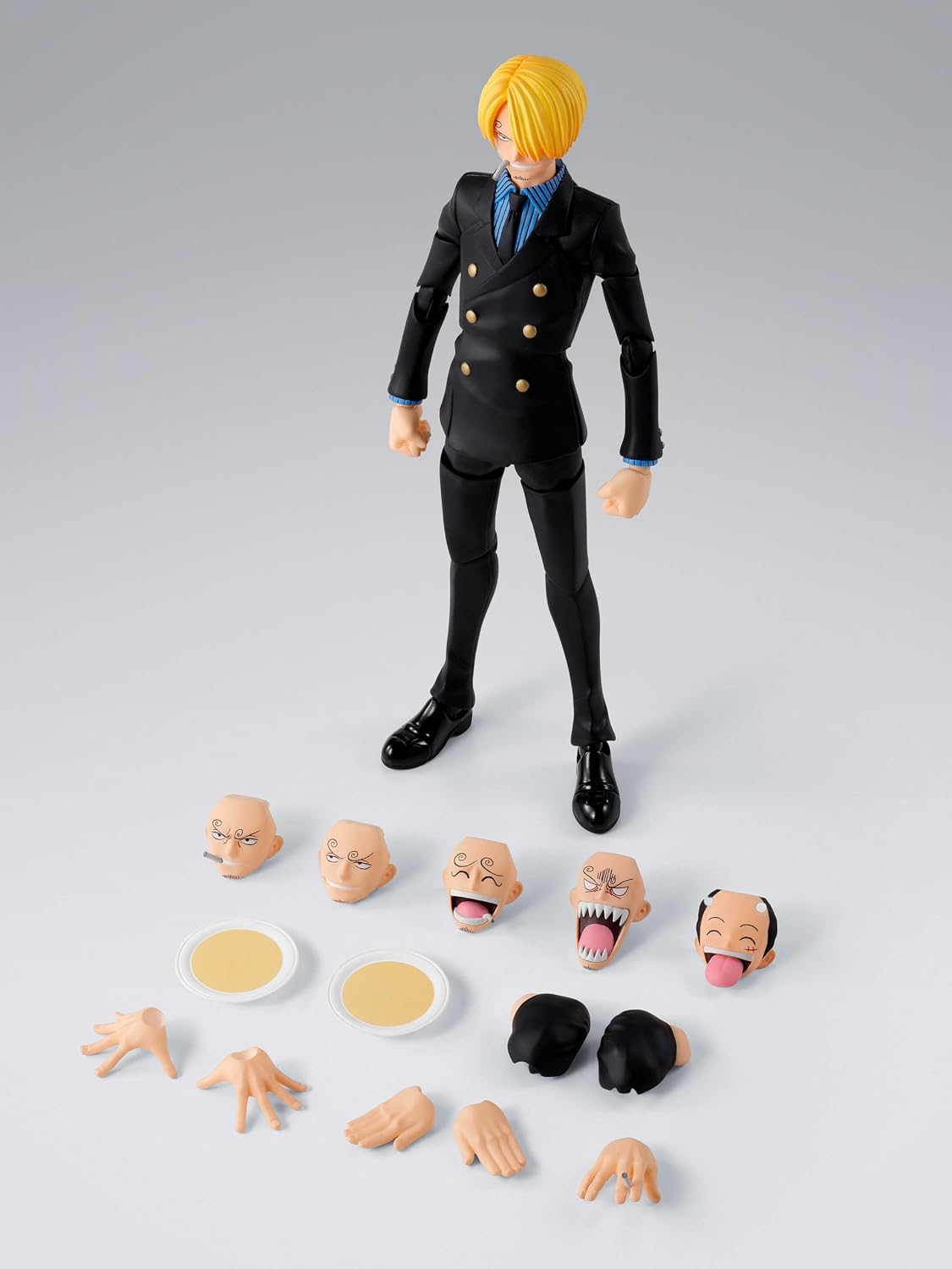 TAMASHII NATIONS - One Piece - Sanji -Aurora Romántica- Figura de A...