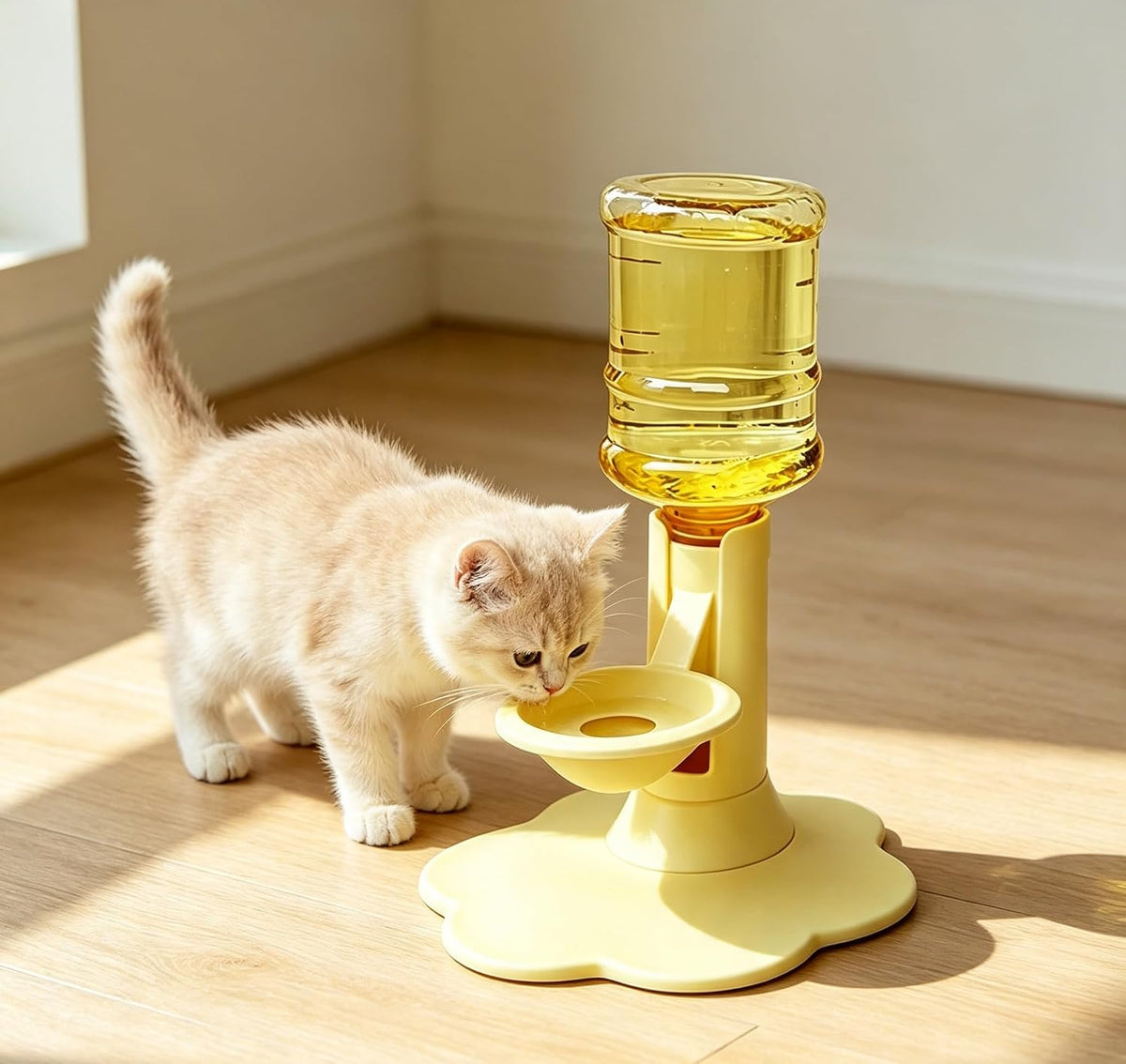 Gravity - Dispensador de agua para gatos, cuenco de recarga automát...