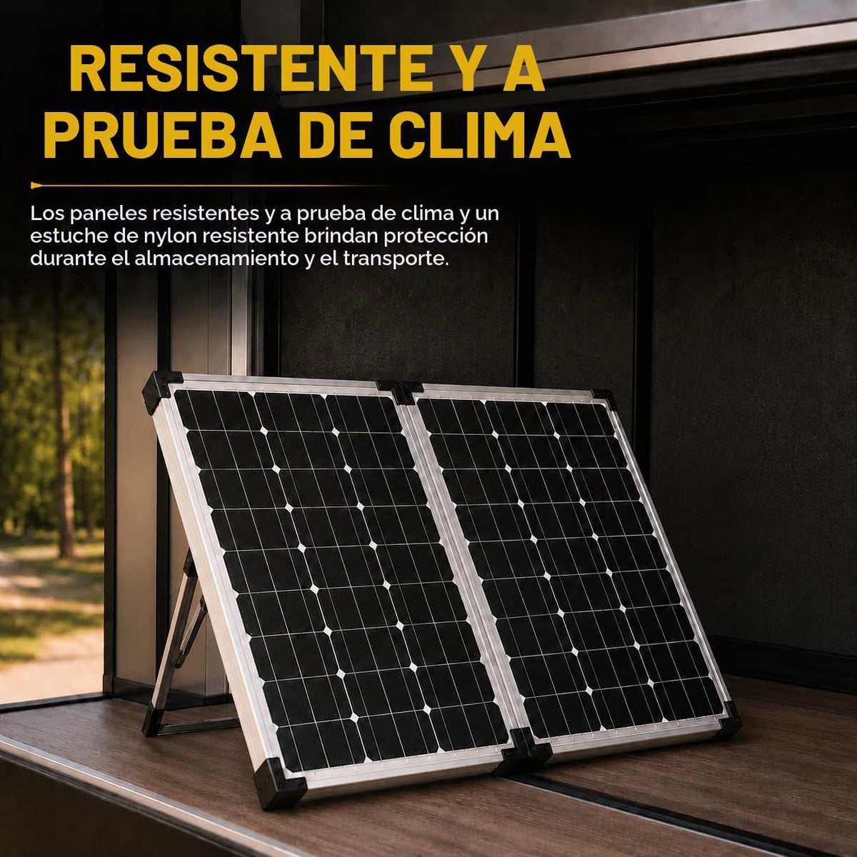 ¡Go Power! Kit de paneles solares plegables, portátiles GP-PSK-120...