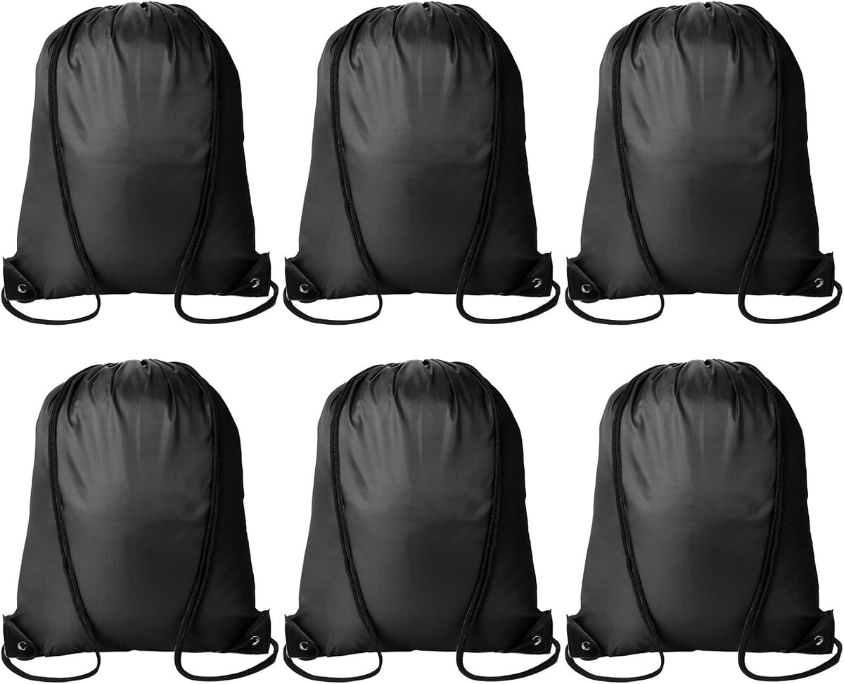 Bolsas con cordón Kuhome, Negro, Grande