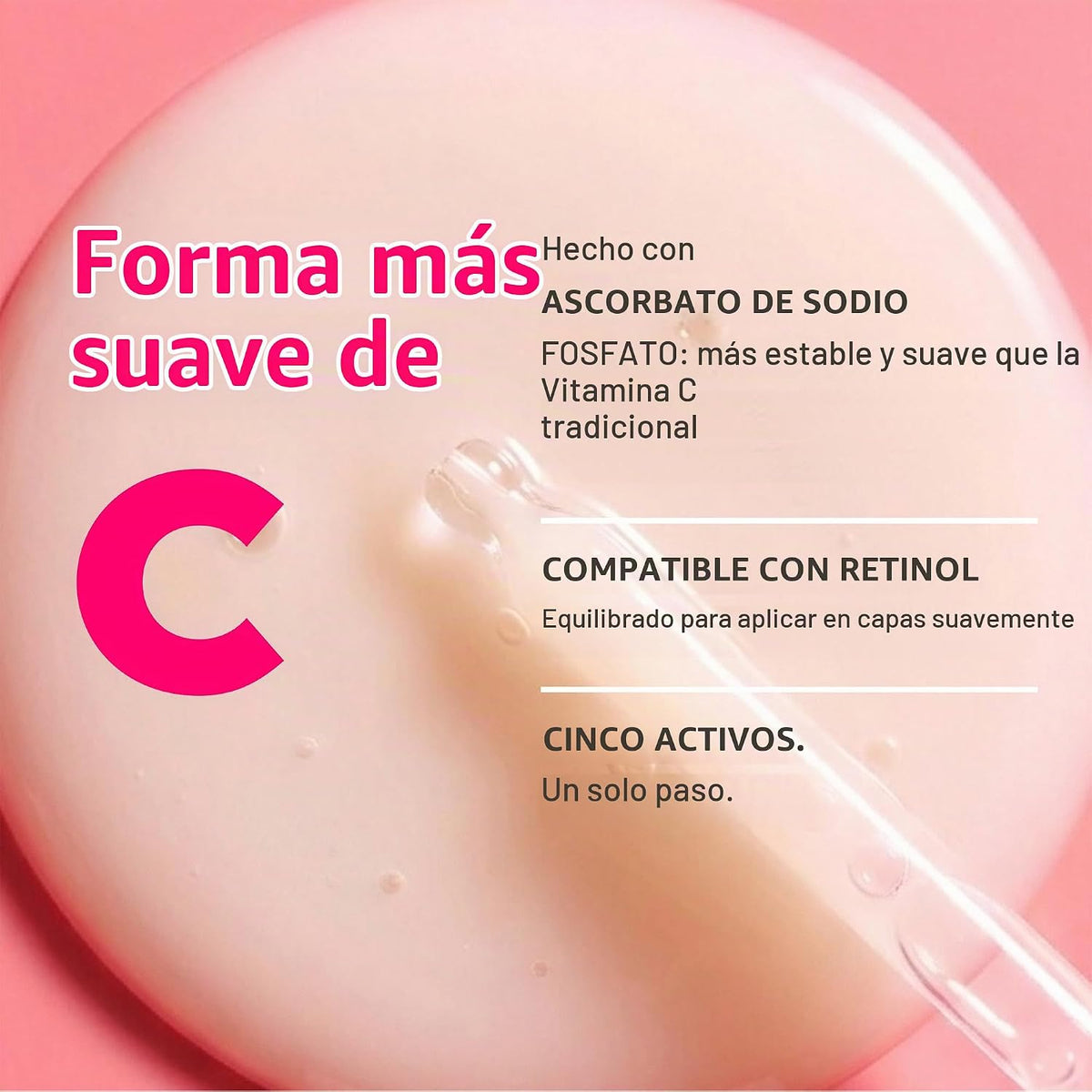 TruSkin - Suero de vitamina C+ para rostro con retinol y niacinamid...