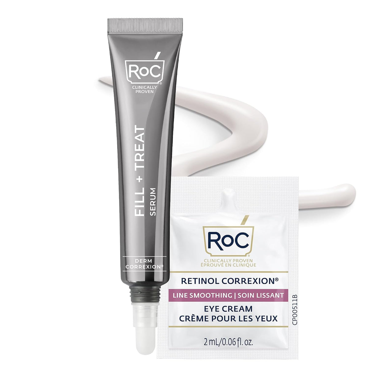 RoC Derm Correxion Fill+Treat Retinol Serum, relleno profundo de ar...