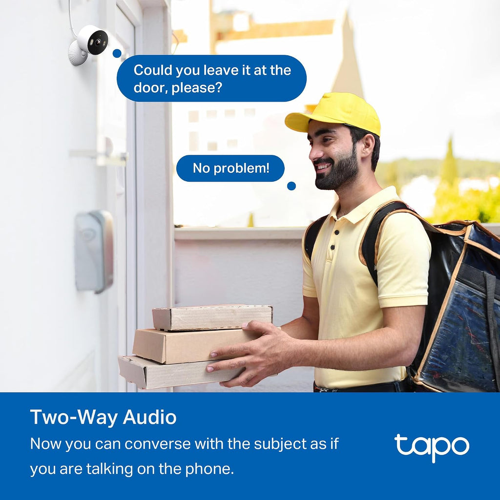 Tapo - Cámara de seguridad de 1080p para interiores\/exteriores - D...