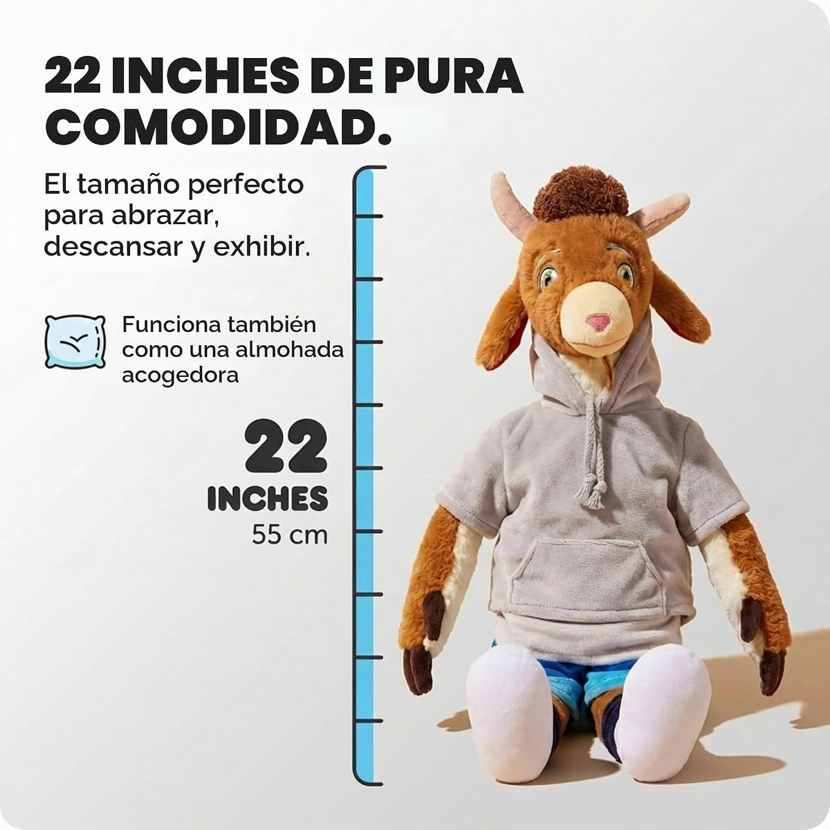 Jay Franco Plush Pillow Buddy - Peluche ultrasuave para niños y alm...