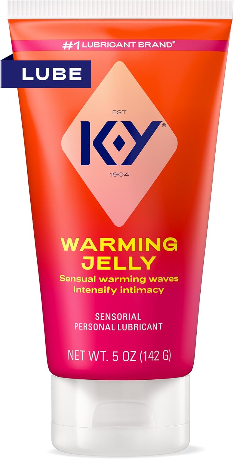 K-Y Warming Jelly - Lubricante personal, lubricante sensorial para...