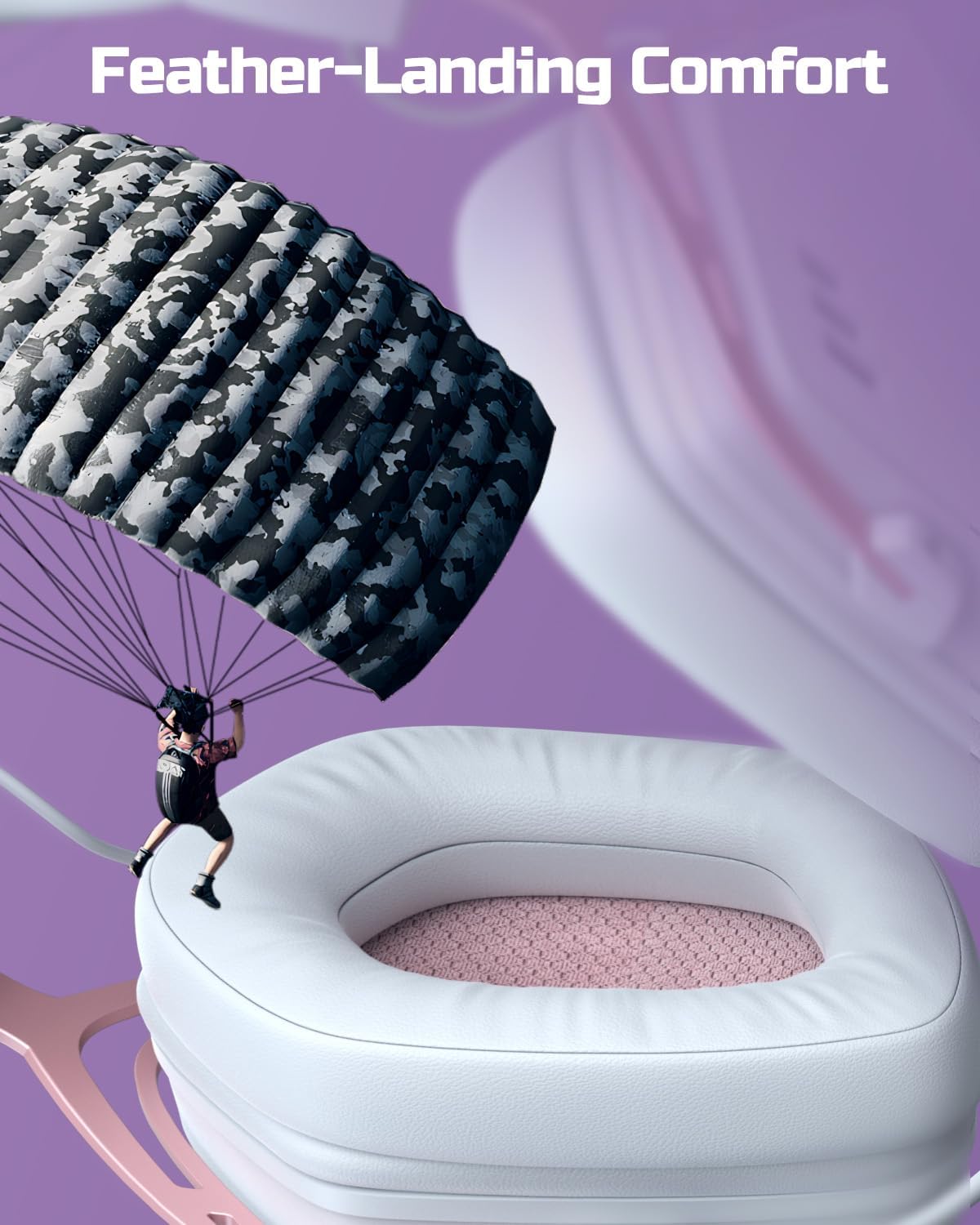 NUBWO HG03 USB-A - Auriculares para juegos con sonido envolvente 7....