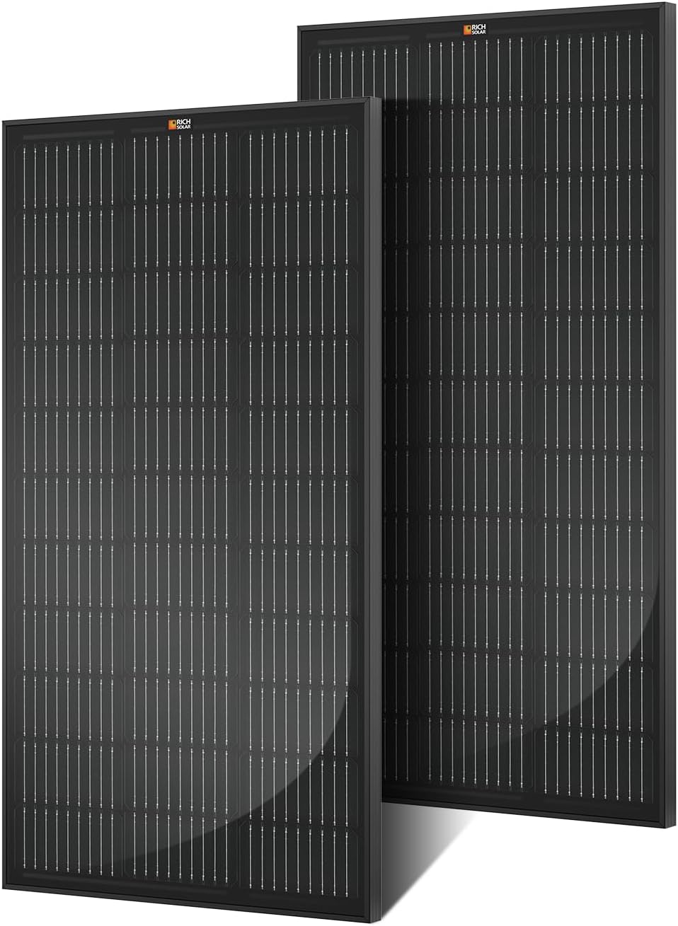 RICH SOLAR Panel solar monocristalino de 200 vatios y 12 voltios, p...