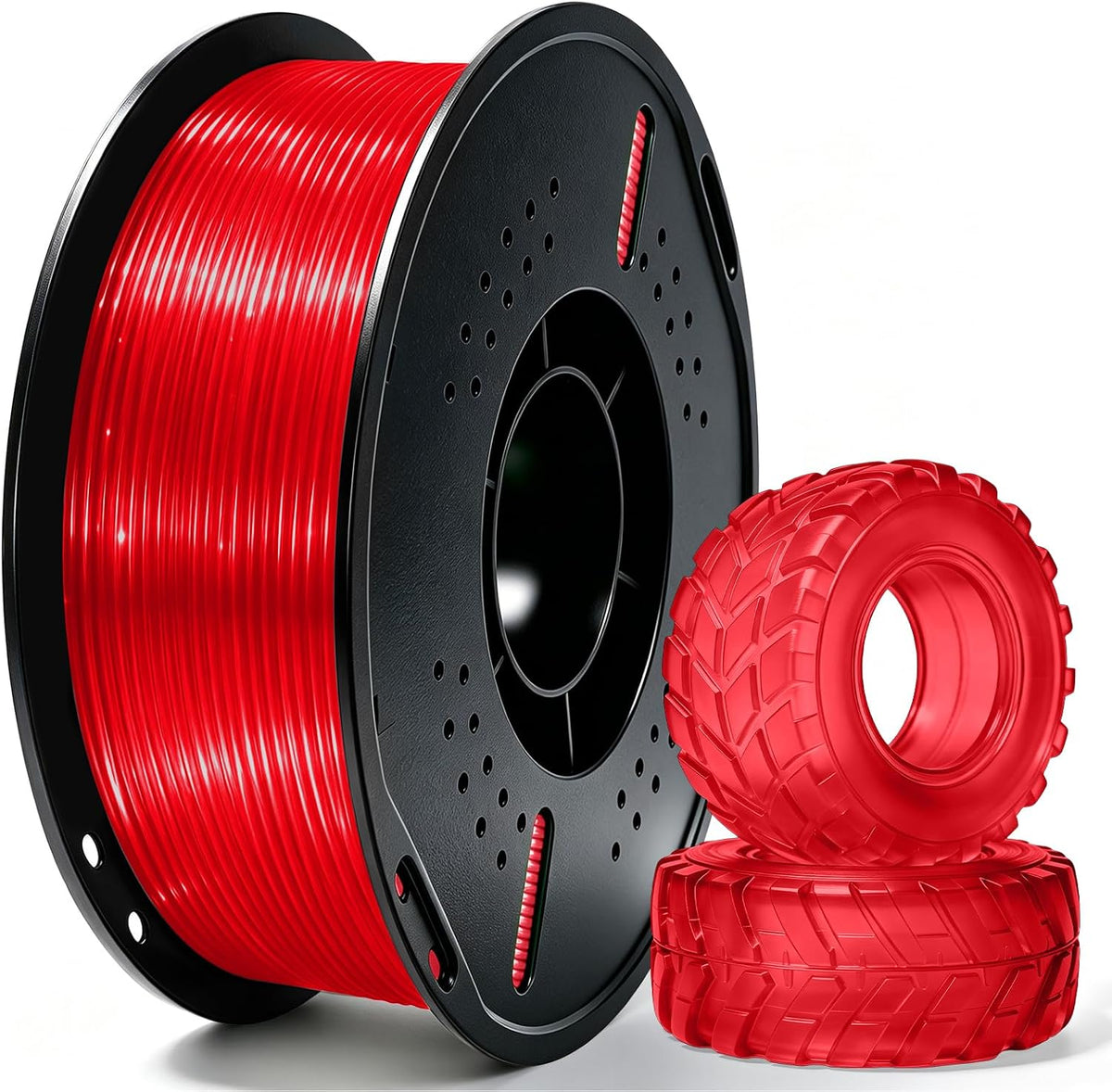 Colourbing Filamento flexible de TPU 95A para impresora 3D, suave y...