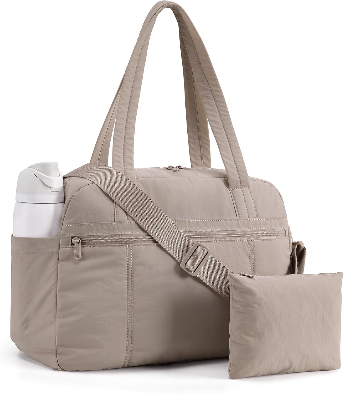 LIGHT FLIGHT Bolsa de gimnasio para mujer, bolsa de viaje ligera pa...