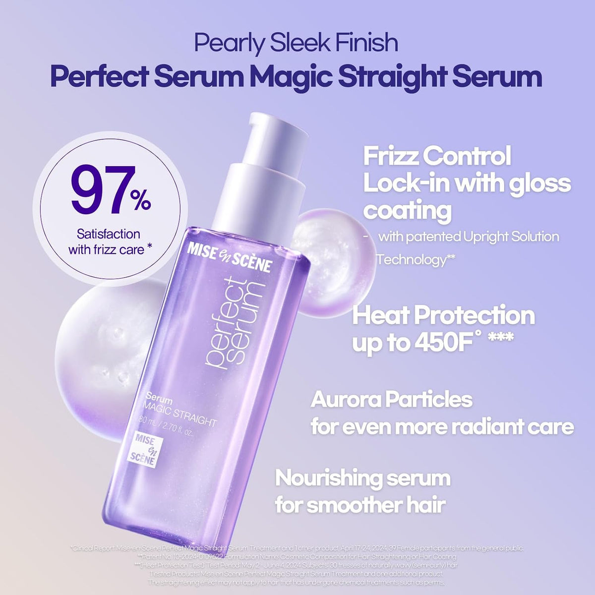Mise En Scene Kit de viaje Magic Straigth Serum para el cuidado del...
