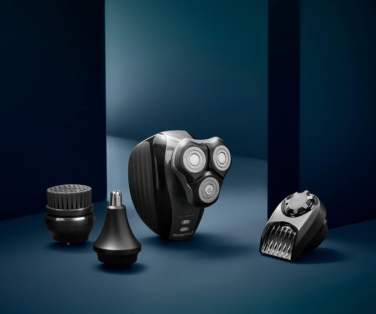 Remington Balder - Afeitadora de 3 cabezas para hombres, sistema ro...