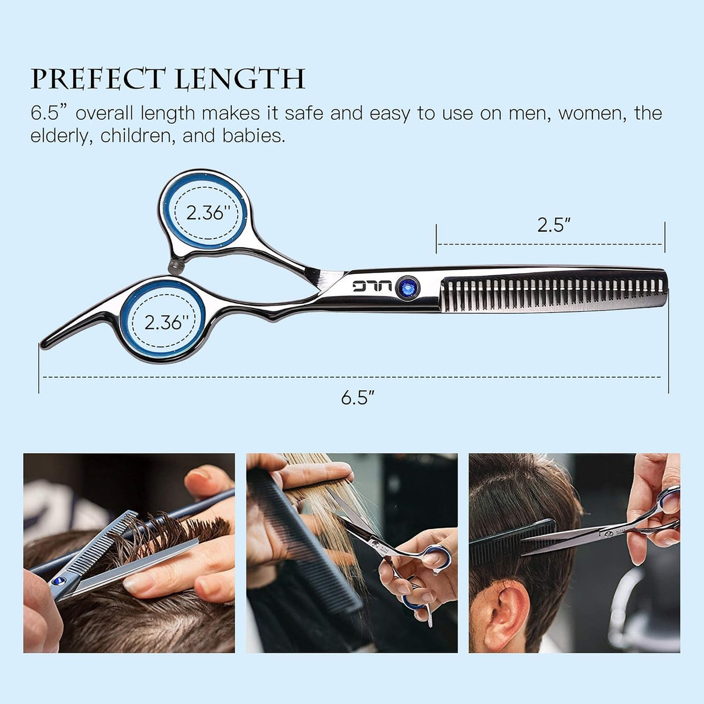 Corte de pelo tijeras de salón de peluquería UlG peluquería tijera...