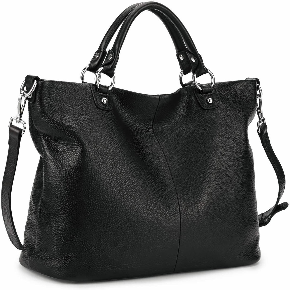 Bolso Kattee para mujer de cuero suave, bolso cruzado superior y bo...