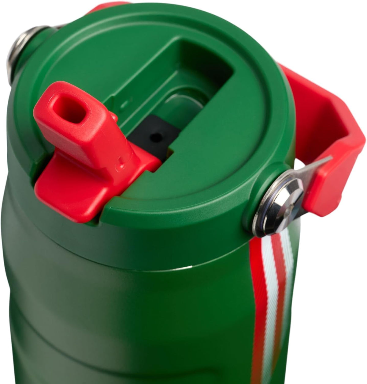 STANLEY IceFlow - Botella con popote 2.0, 24 onzas, color verde osc...
