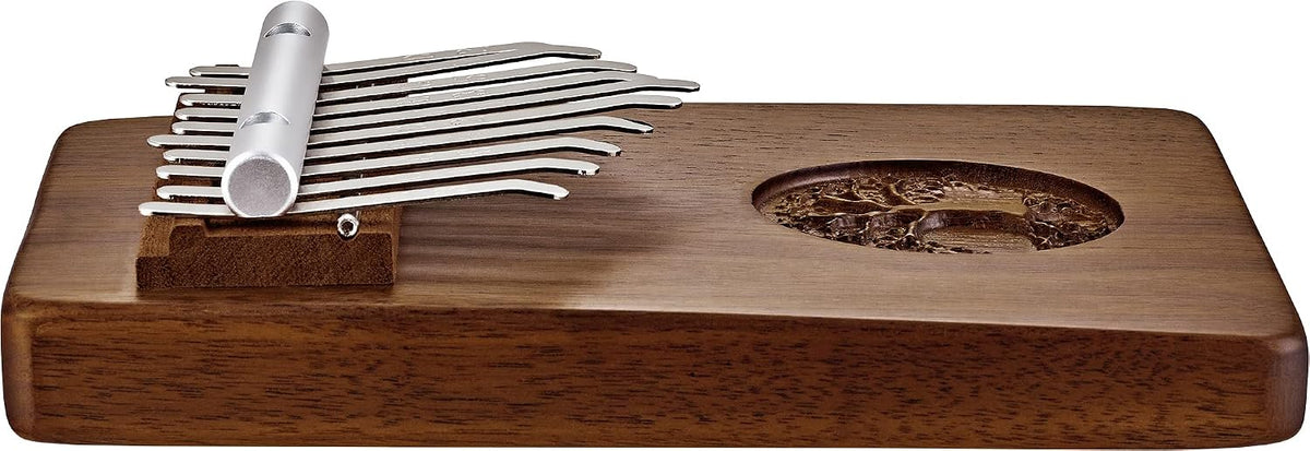 Piano de pulgar Kalimba, 10 teclas, incluye martillo de afinación y...