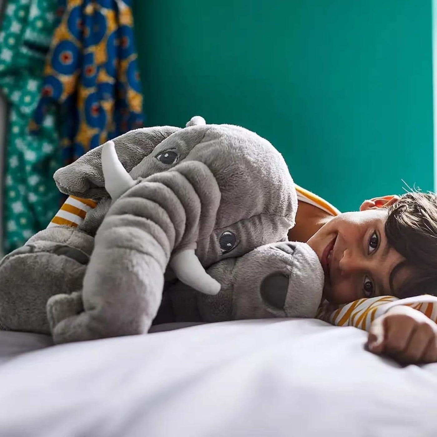 Ryttir Elefante de Peluche Grande de 24 Pulgadas, Suave, Elefante d...