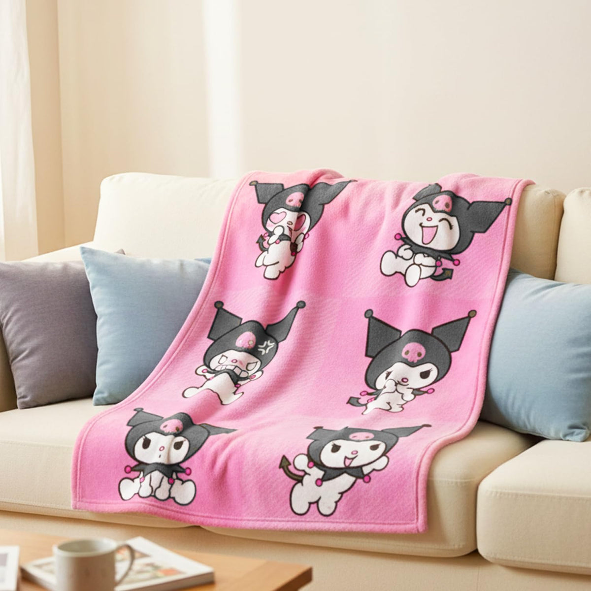 Kuromi - Paquete de manta Sanrio para niños y adolescentes, para de...
