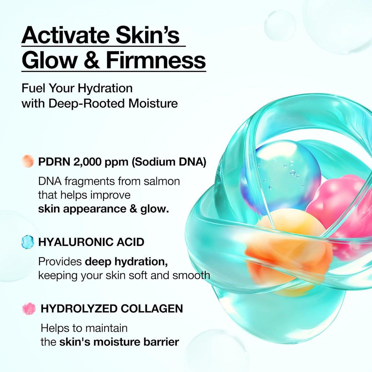 ANUA PDRN Collagen Glow - Suero facial en aerosol, 1.01 onzas líqui...